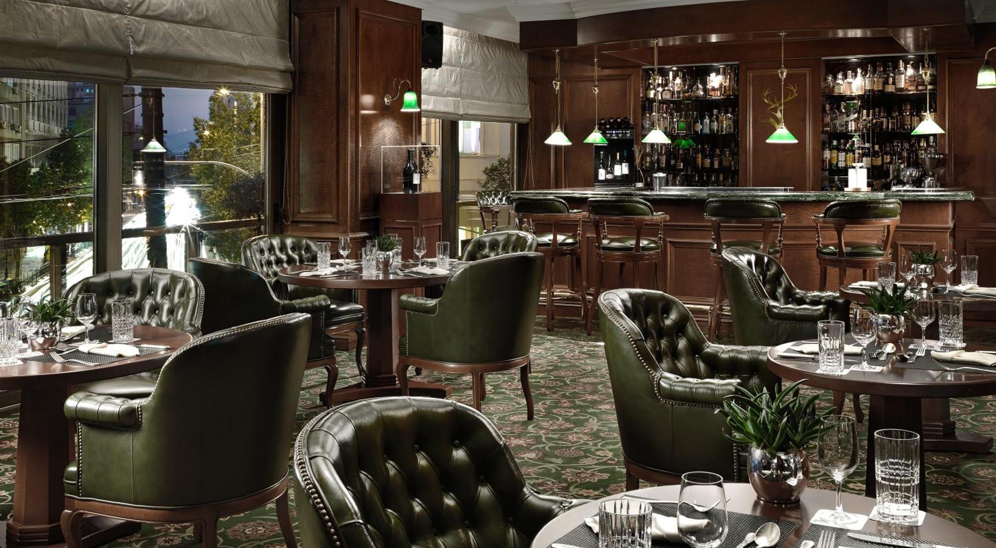Njv Athens Plaza Hotel Ngoại thất bức ảnh The bar at the St. Regis New York
