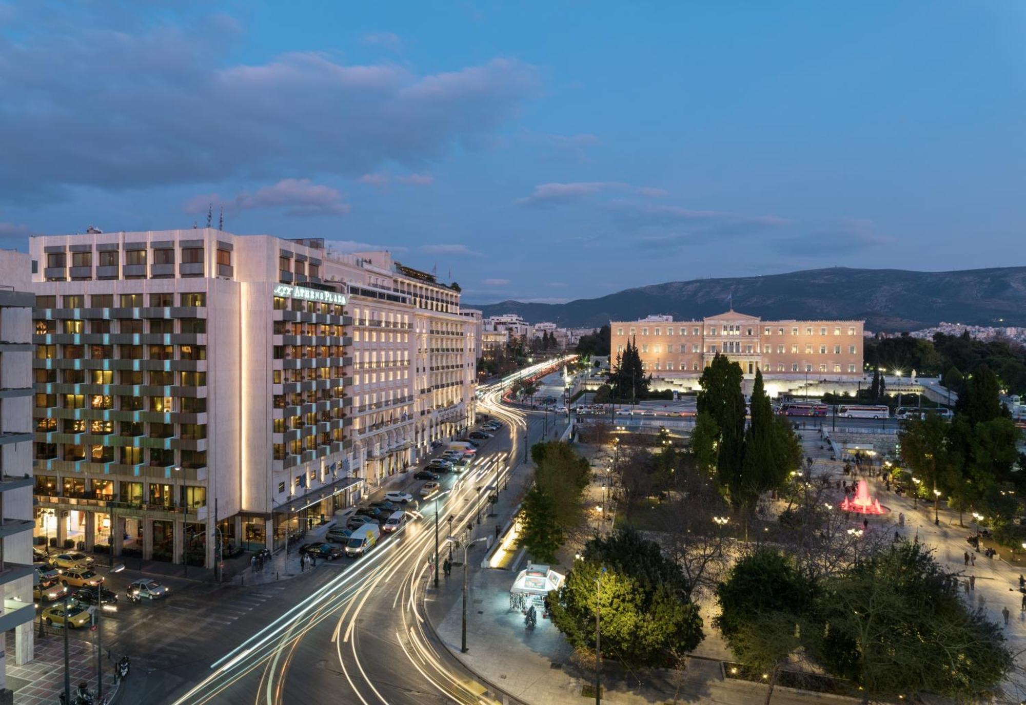 Njv Athens Plaza Hotel Ngoại thất bức ảnh Nikis Avenue